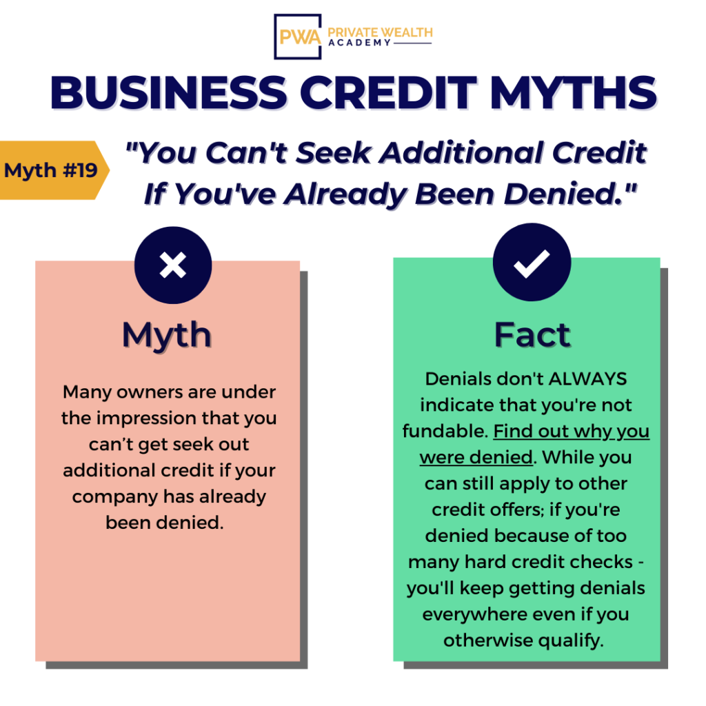 business credit myths