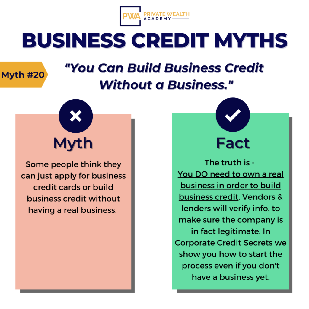 Can You Build Business Credit without a Business?