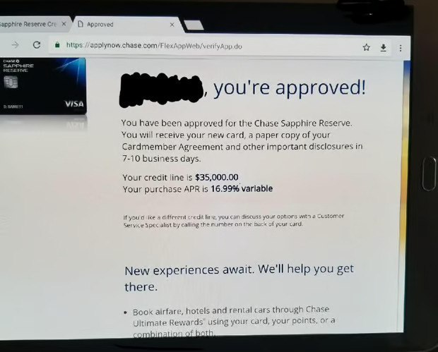 chase business credit approval